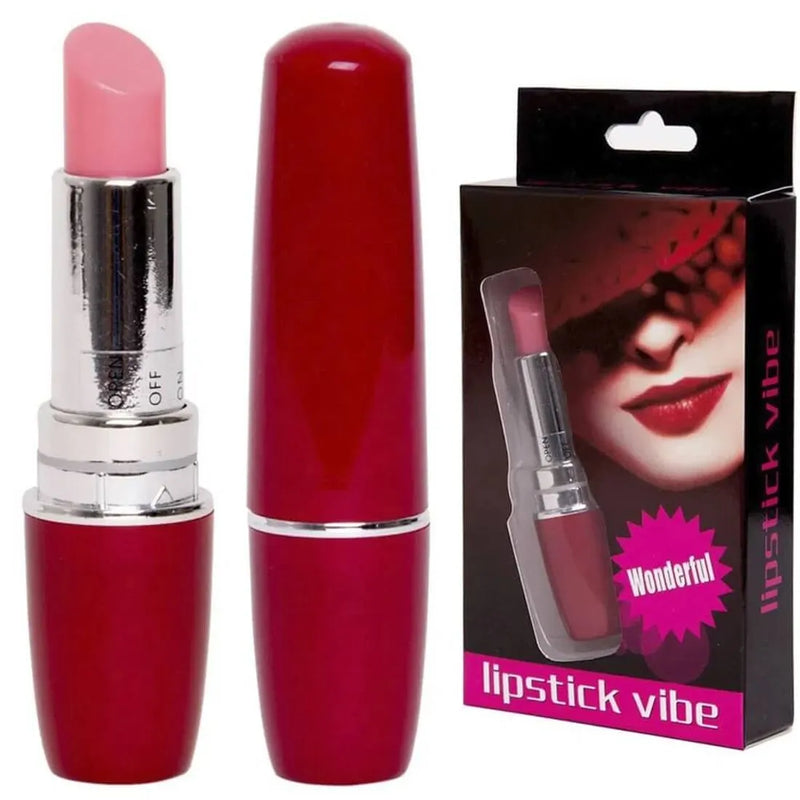 Lipstick Vibe Vibrador em Formato de Batom Vibração Unica Sexy Import