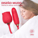 Sophie Vibrador Vermelho Formato de Rosa com 7 Modos de Vibração, Vai e Vem e Pulsação Sexy Import