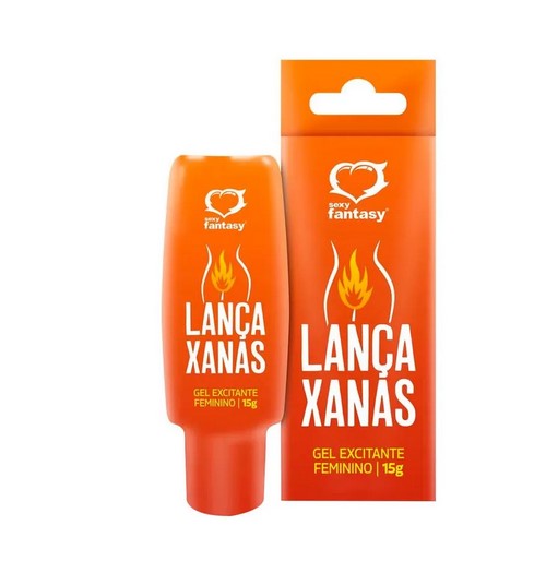 Lança Xanas Gel Excitante Feminino15g Sexy Fantasy