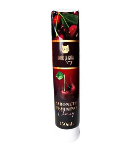 Sabonete Feminino Cherry 150ml Banho de Gata