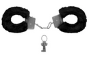 Algema de Metal Pelúcia Revestida Fur Love Cuffs Sexy Import