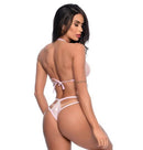 Body em Renda com Alça Dupla e Amarração Hot Love