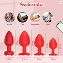 Vibrador anal bluetooth via app