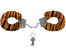 Algema de Metal Pelúcia Revestida Fur Love Cuffs Sexy Import