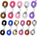 Algema de Metal Pelúcia Revestida Fur Love Cuffs Sexy Import
