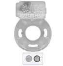 Anel Peniano com Vibrador e Estimulador Clitoriano Sexy Import