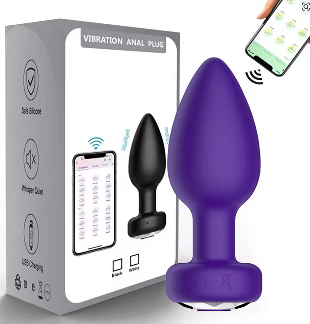 Vibrador anal bluetooth via app