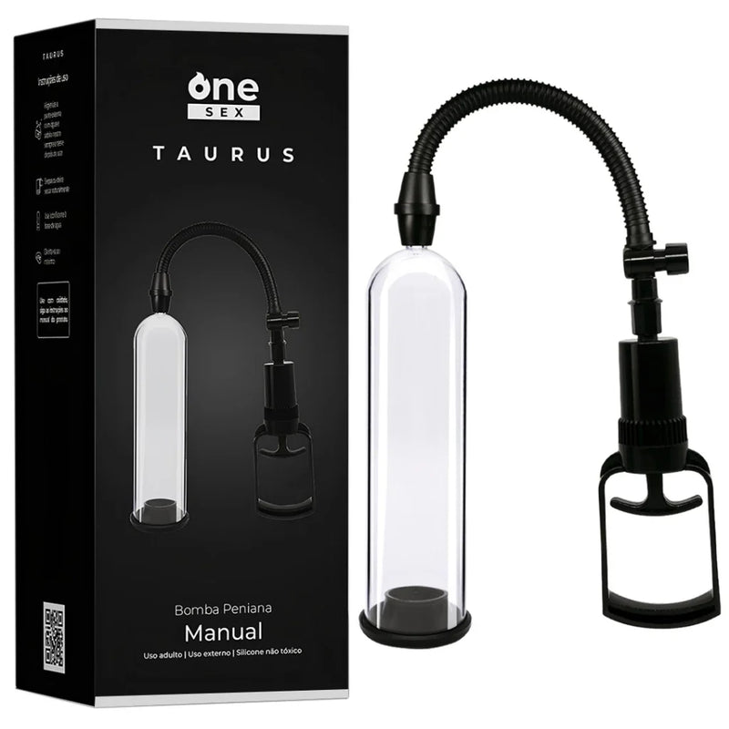 Bomba Para Aumento Peniano Manual com 3 Anéis