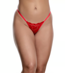 CALCINHA FIO EM RENDA COM REGULAGEM HOT LOVE