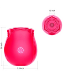 Rosa Estimuladora de Clitóris com 10 Modos de Pulsação Sexy Import