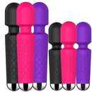 Vibrador Massageador Recarregavel USB 20 vibrações diferentes