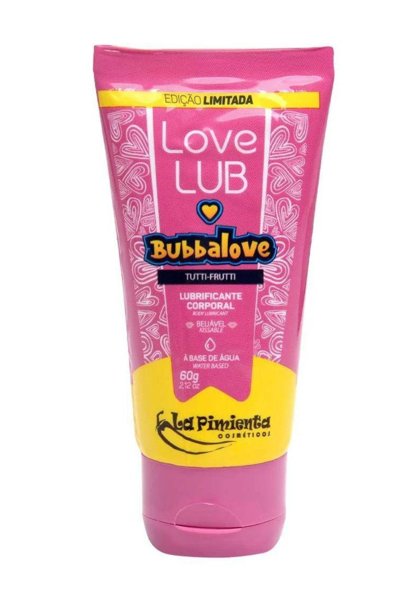 Love Lub Bubbalove Lubrificante Íntimo Beijável 60g