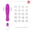 Vibrador Rabbit Coelho 30 Modos de Vibração Silencioso Silicon